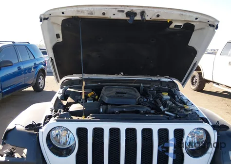 2021 Jeep Wrangler Unlimited Sport Altitude 4X4 z USA, uszkodzony, nr VIN 1C4HJXDN5MW859585